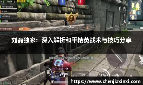 刘磊独家：深入解析和平精英战术与技巧分享